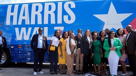 Harris Walz Begin Bus Tour In Southeast Georgia