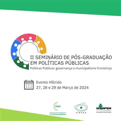 Pos Graduacao Relacoes Publicas - 2º Seminário de Pós-Graduação em Políticas Públicas da Unipampa está ...