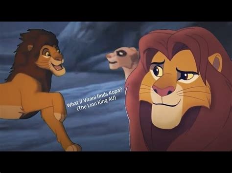 Lion King 2 Vitani And Kopa