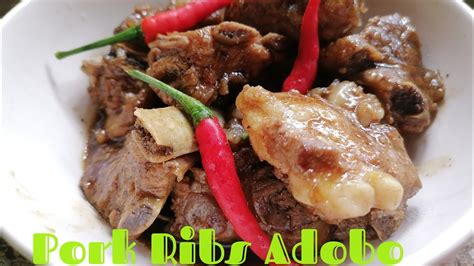 Try Ninyong Gawin Sa Ribs NG Baboy Adobong Ribs NG Baboy YouTube