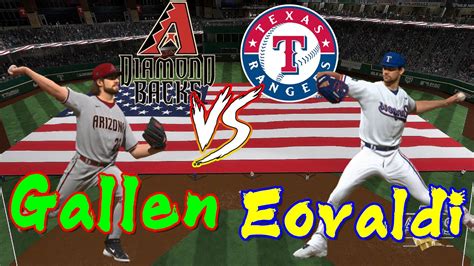 Mlb World Series Game Arizona Diamondbacks Zac Gallen Vs