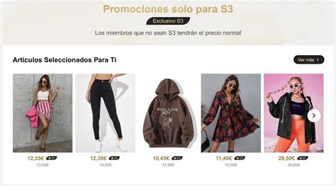 Shein VIP qué es cómo funciona y merece la pena