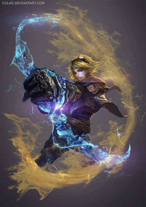 Ezreal by CGlas on DeviantArt