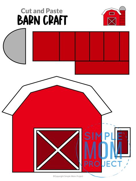 Printable Farm Animal Craft Templates – Simple Mom Project
