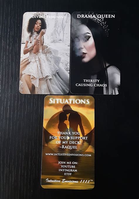 SITUATIONS Oracle Deck For Twin Flames Soulmates Karmic Etsy