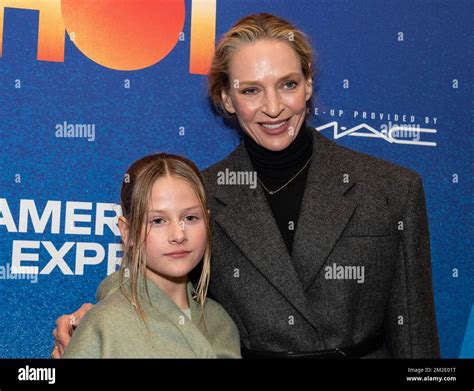 Luna Thurman Busson And Uma Thurman Immagini E Fotografie Stock Ad Alta