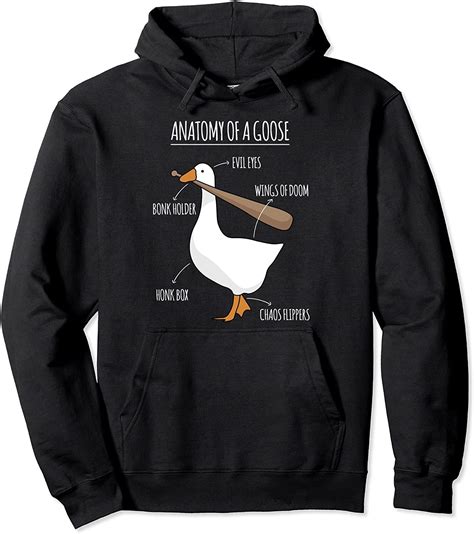 Don T Mess With That Dangerous Goose This Designs Shows The Anatomy Of