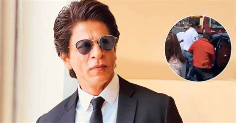 Shah Rukh Khan Looks Unrecognisable In Red Jacket As He Shoots For