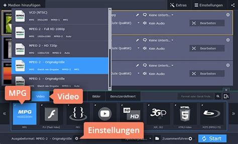 Mpeg Converter Video In Mpeg Umwandeln