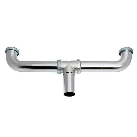 Dearborn Brass 1 12 In X 16 In Chrome Plated Brass Slip Joint Sink