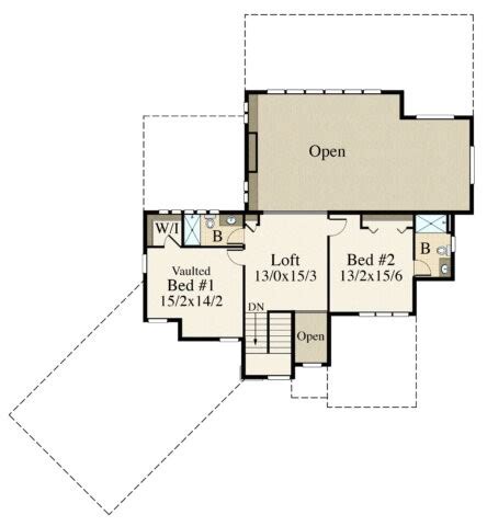 Meteor Shower Two Story Modern House Plan By Mark Stewart