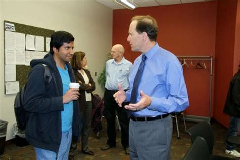 Rep Dave Camp Visits With Ferris International Students