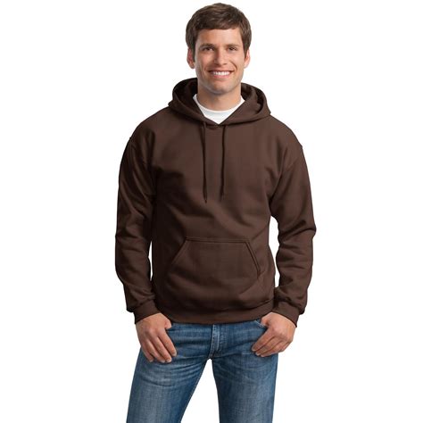 Gildan 18500 Heavy Blend Hooded Sweatshirt Dark Chocolate