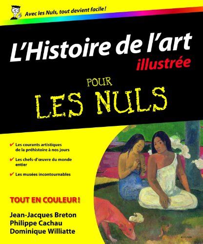 L histoire de l art pour les nuls illustrée de Jean Jacques Breton