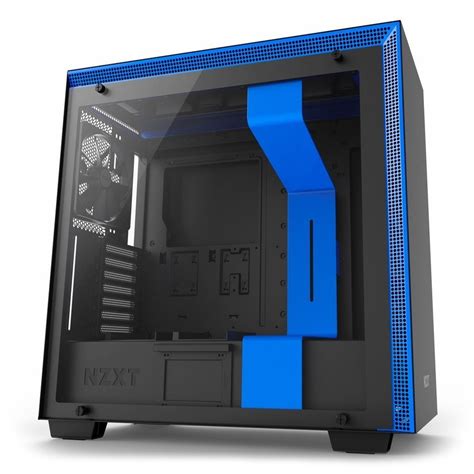 DUŻA Obudowa NZXT H700 okno E ATX Czarno niebieska 7855310588