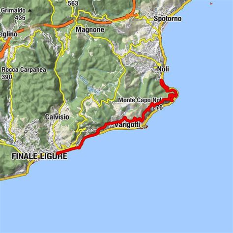 Noli Grotta Dei Falsari Monte Capo Noli Finale Ligure Bergfex