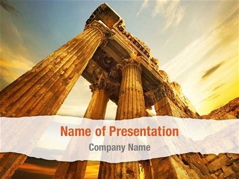 Greek Template Powerpoint