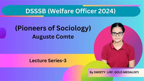 August Comte I Law Of Three Stages I Sociology YouTube