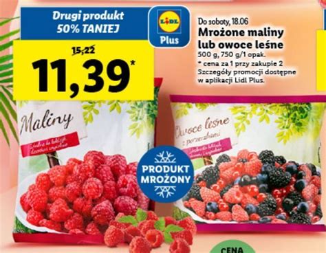 Promocja Owoce leśne w Lidl