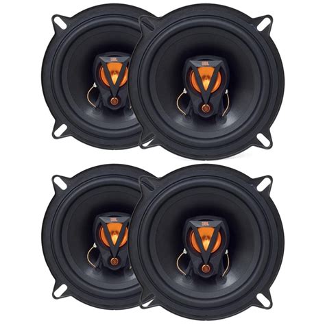 Kit 4 Alto Falantes De Porta JBL 5 Polegadas 5TRFX50 50w RMS 200w RMS