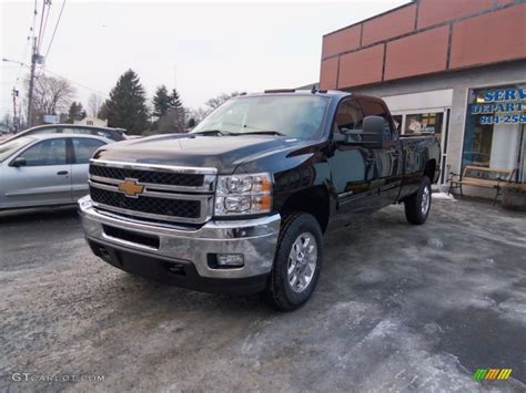 2014 Black Chevrolet Silverado 3500hd Ltz Crew Cab 4x4 89433642 Photo 7 Car