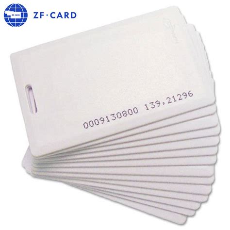 Cr Size Em Card Khz Contactless Rfid Proximity Id Cards China