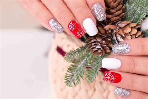 Simples Unha Para Natal E Ano Novo - Unhas Decoradas Natal e Ano Novo 2025: Tendências que Encantam! - Unha ...