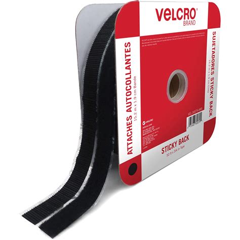 Buy VELCRO Brand Sticky Back Tape Bulk Roll 50 Ft X 3 4 In Black