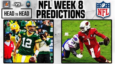 Nfl Week 8 Predictions Weekly 2021 Nfl Picks Youtube