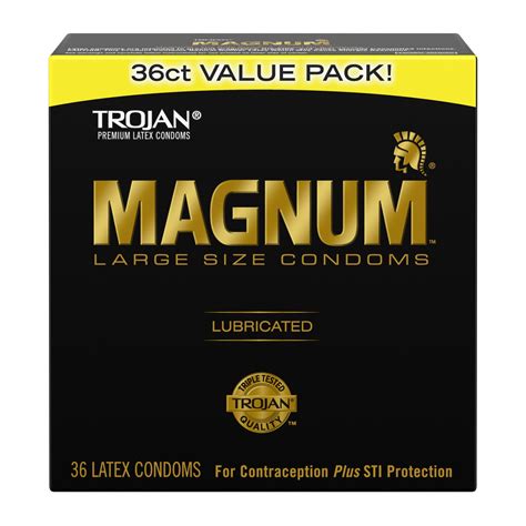 Unleash Pleasure The Power Of Trojan Magnum Lubricated Condoms