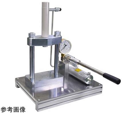 卓上プレス機（粉末成形プレス）コンパクトプレス（手動ポンプタイプ）PCH（20kN～200kN） PCHシリーズ エヌピーエーシステム ...