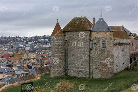 The Castle- Museum of Dieppe in Normandy Stock Photo - Image of france ...