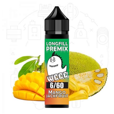 Premix Weee Longfill Mango Jackfruit Ml