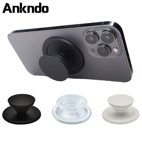 Foldable Magnetic Phone Grip Stand Popsocket Mgsafe Phone Holder