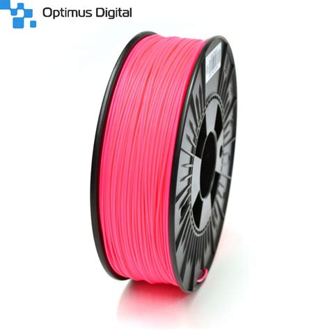 Filament pentru Imprimanta 3D 1 75 mm PLA 1 kg Roșu Trandafiriu