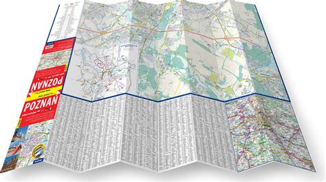 Poznań papierowy plan miasta 1 20 000 ExpressMap