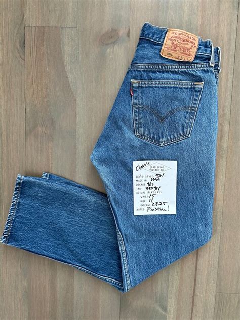 Levi S Vintage 90s Levis 501 Denim Jeans Made In USA Gem