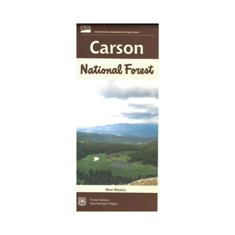 Map: Carson National Forest NM – Public Lands Interpretive Association