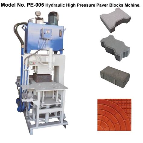 Hydraulic High Pressure Paver Block Making Machine At Rs