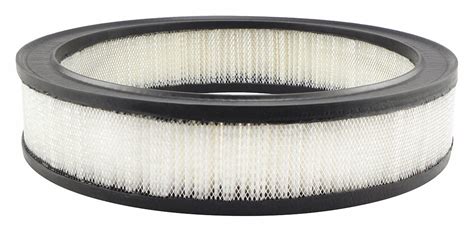 BALDWIN FILTERS Air Filter, Round, 2 1/2 in Height, 2 1/2 in Length, 11 13/16 in Outside Dia ...