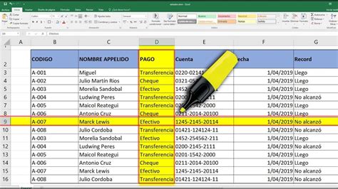 Resaltar Fila Activa En Excel Mediante Macro Recursos Excel