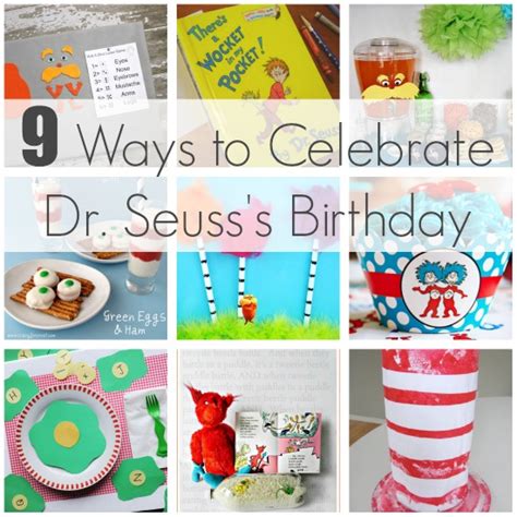 9 Creative Ways To Celebrate Dr Seusss Birthday Make And Takes