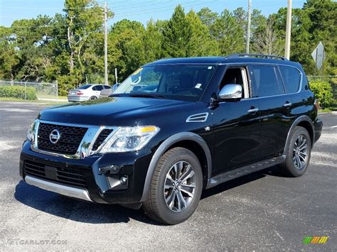 Super Black 2018 Nissan Armada SL Exterior Photo #129507081 | GTCarLot.com