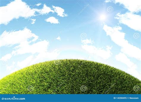 Grass Hill Royalty-Free Stock Photo | CartoonDealer.com #14208495