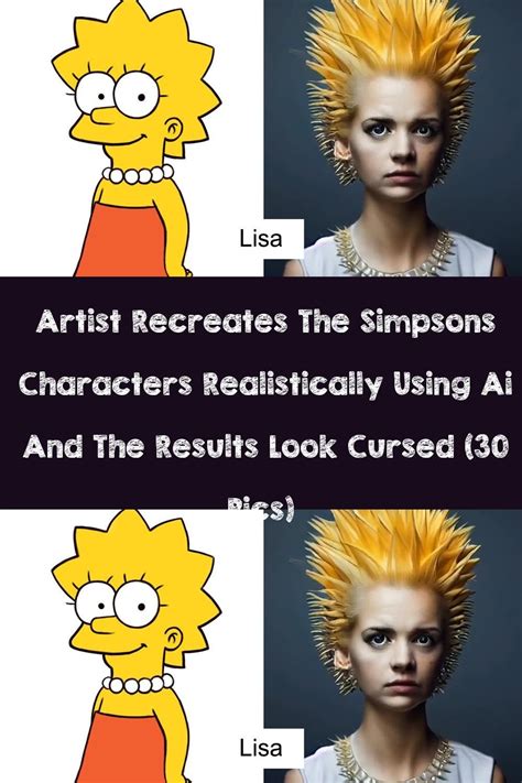 Artist Recreates The Simpsons Characters Realistically Using Ai And The Results Look Cursed 30