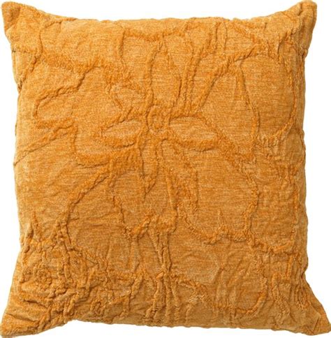 Dutch Decor Flora Kussenhoes X Cm Golden Glow Geel Met Rits