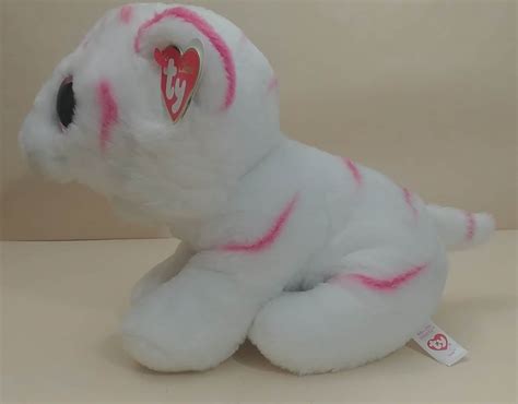 Ty Beanie Boos Tabor The 10 Bengal Tiger Plush Pink Etsy