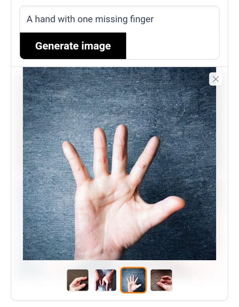 hand   missing finger rweirddalle