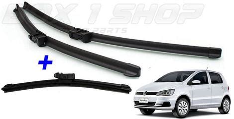 Kit Palheta Limpador Parabrisa Vw Fox Crossfox Spacefox