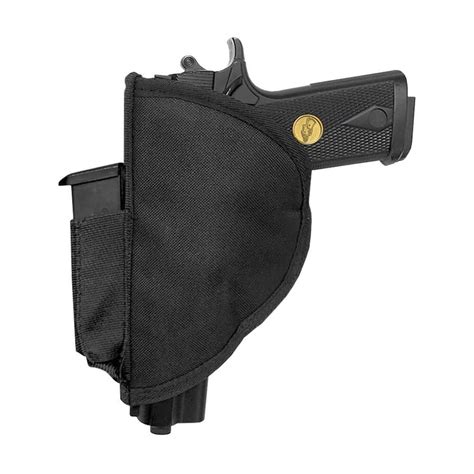 Stealth Xl Velcro Pistol Holster With Spandex Magazine Attachment Dean